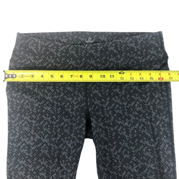 Prana Ashley Gray & Black Cropped Yoga Legging - Picture 7 of 8